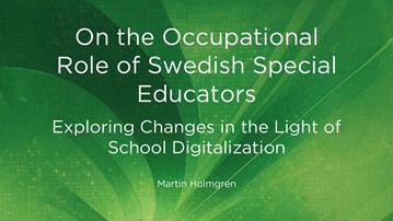 Avhandlingens framsida