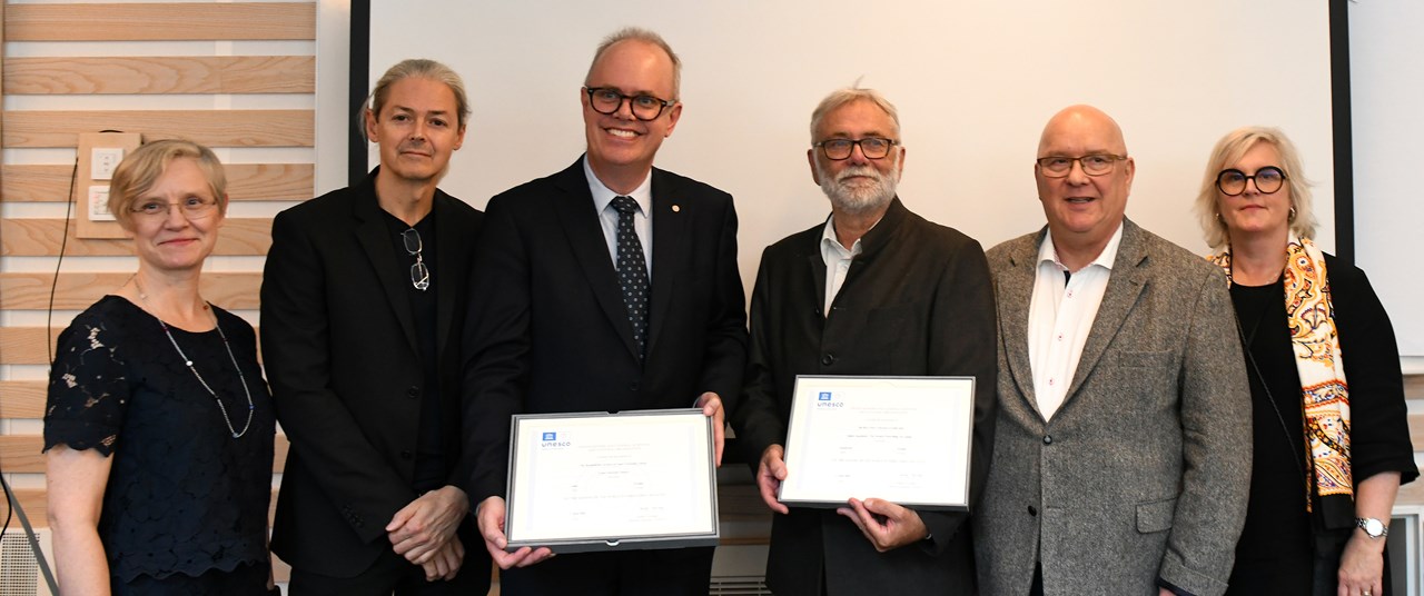 Representanter från Lunds U, UmU, Riksarkivet och Scenkonstmuseet