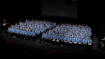 Examensceremoni för polisutbildningen