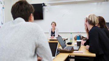 Bild på studenter