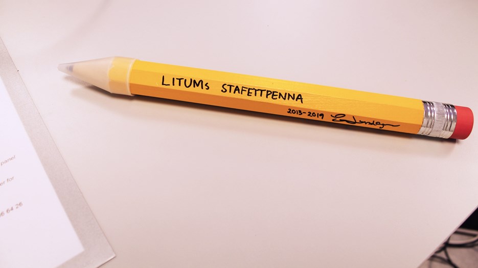 Litums stafettpenna.