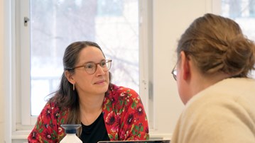 Elsa Reimerson och Paulette van der Voet