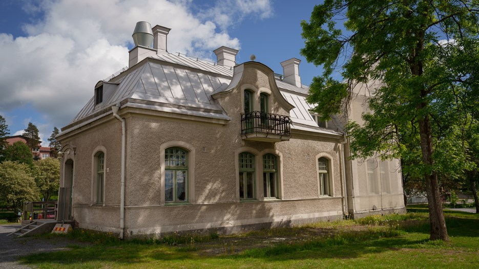 Kårhuset Villan mitt i sjukhusparken
