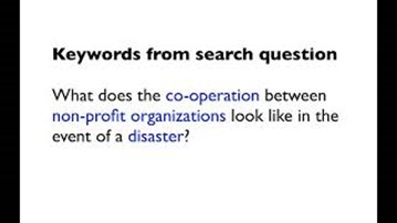 Film: Put your search terms into groups