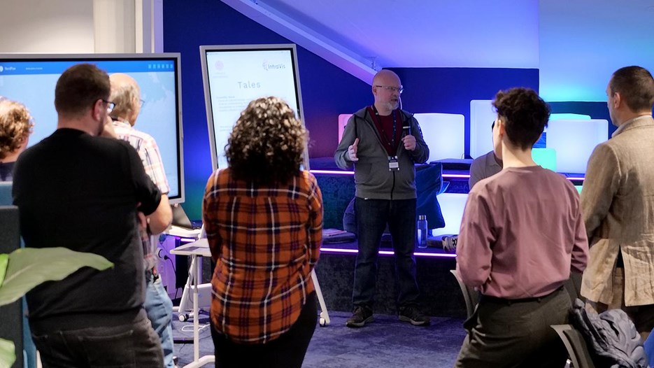 Mattis Lindmark, Humlab and Infravis.