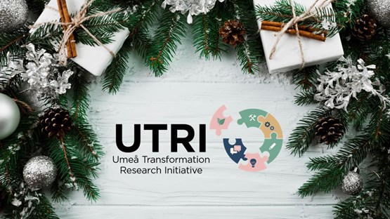 Christmas background with logo