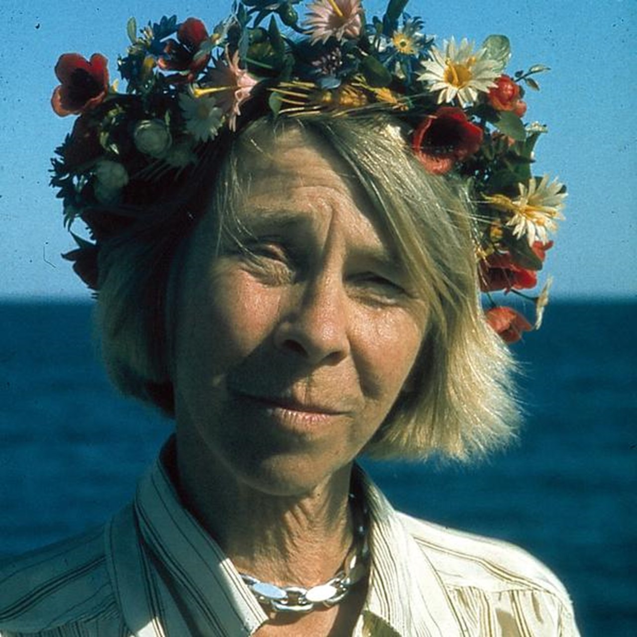 Författaren Tove Jansson. Bild: Per Olov Jansson, ® Moomin Characters™