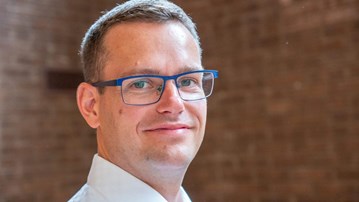 Porträtt i närbild.