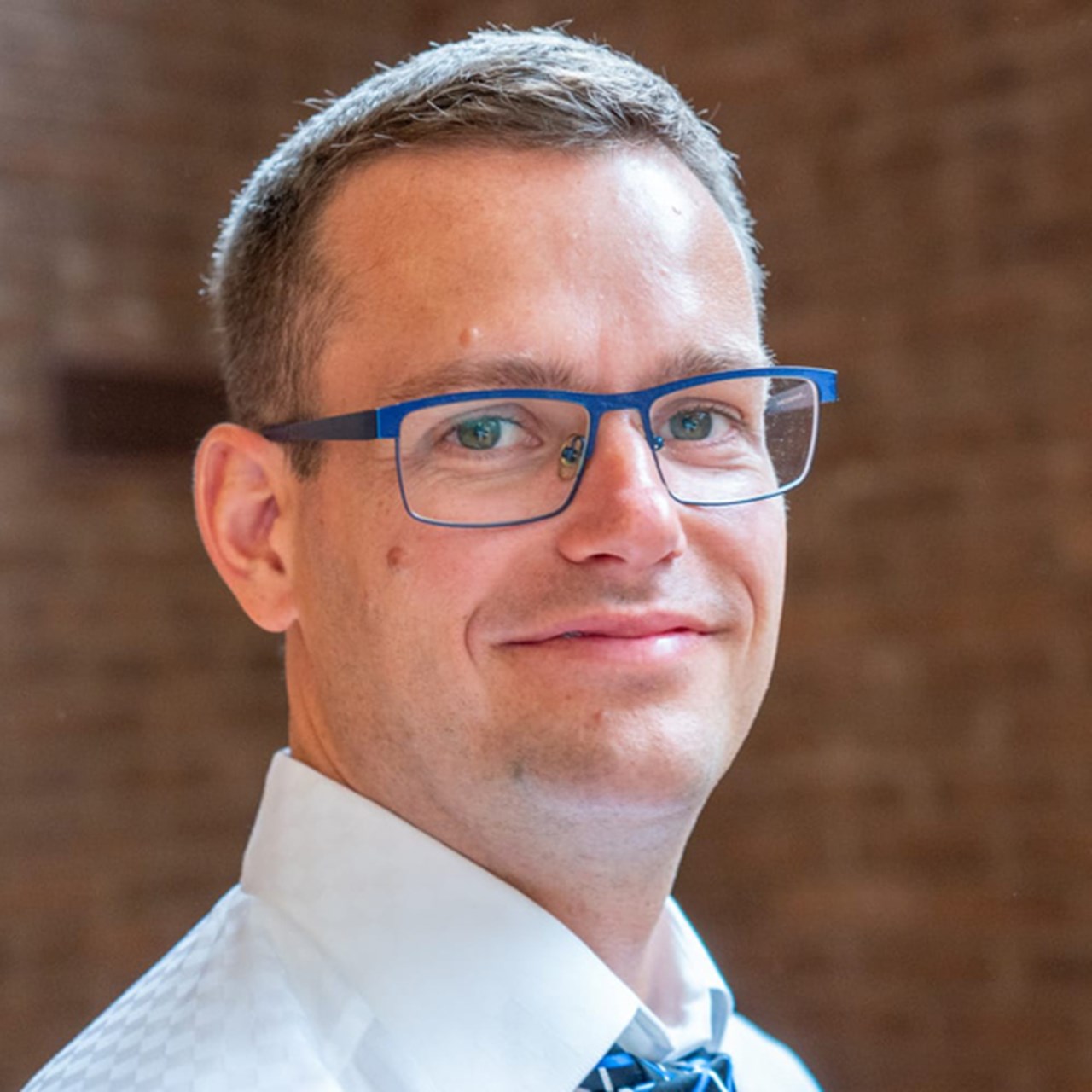 Porträtt i närbild.