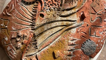 artwork in clay