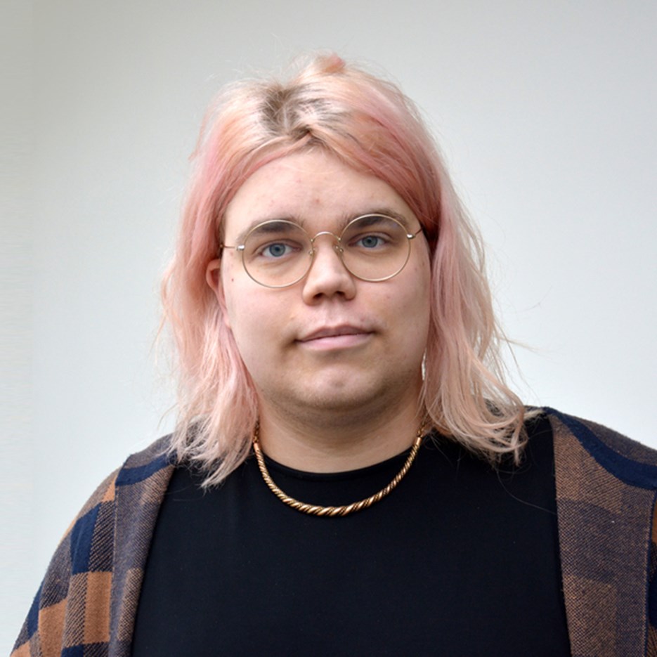 Sami Viitala, student på Kandidatprogrammet i biblioteks- och informationsvetenskap.
