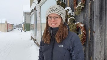 Tove Vispe student på grundlärarprogrammet