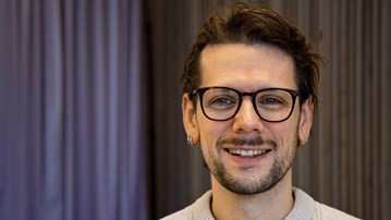 Adrian Bumann, postdoktor på Institutionen för informatik