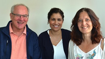 Staffan Karp, Kim Wickman och Madelene Nordlund 