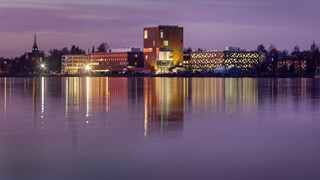 View of Umeå Arts Campus.