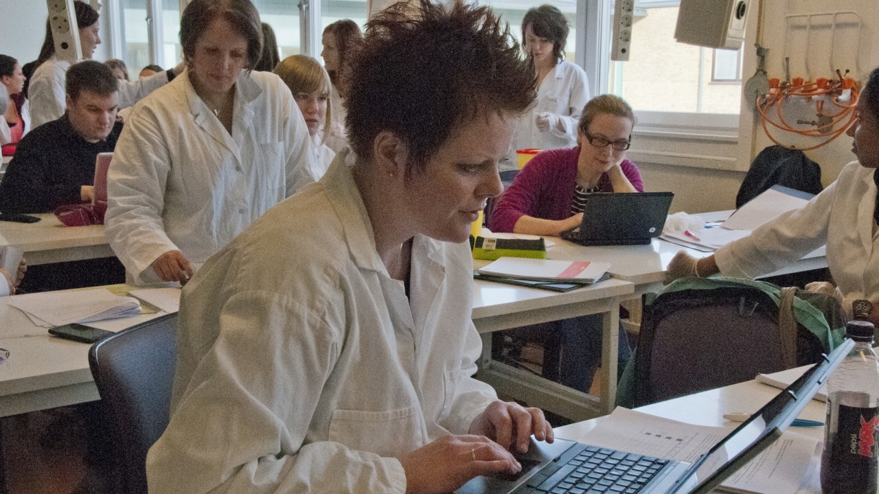 Laboration på receptarieprogrammet