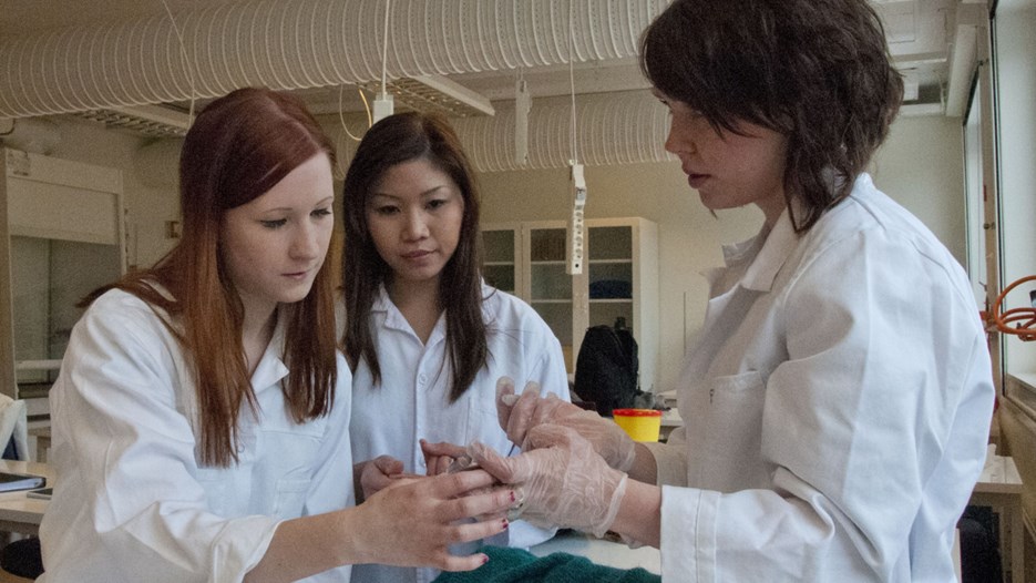 Laboration på receptarieprogrammet