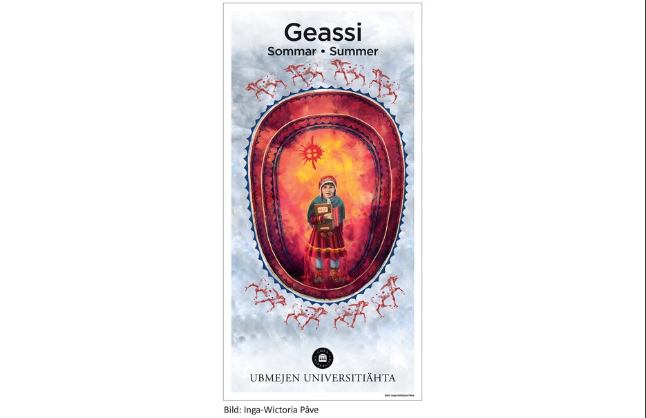 Summer, sami season. Artist Inga-Wictoria Påve