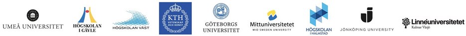 Nio lärosäten
